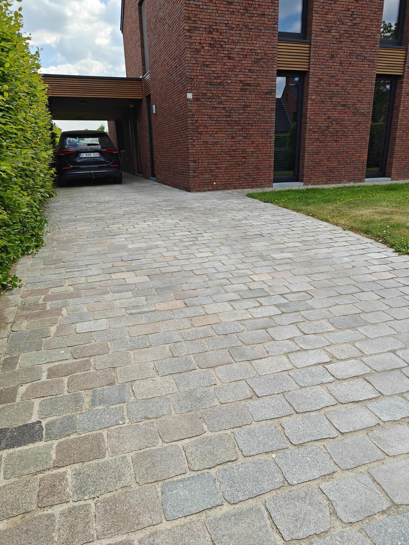 Gezaagde Zweedse graniet