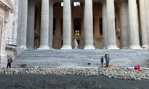 Cour d'honneur Justitiepaleis Brussel
