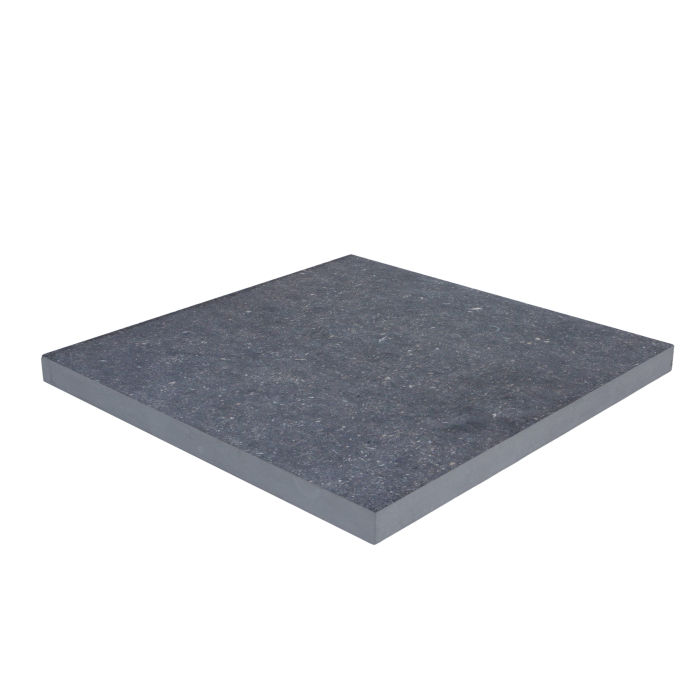 Belgische Blauwe Hardsteen geschuurd en gezaagde kanten