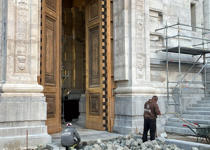 Cour d'honneur Justitiepaleis Brussel