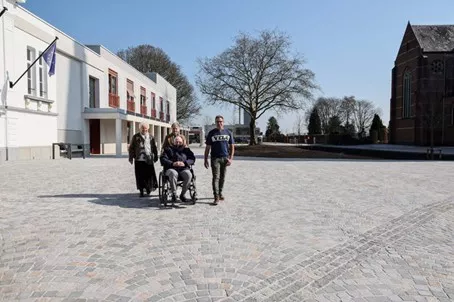 Mozaïek kasseitjes in Kalmthout